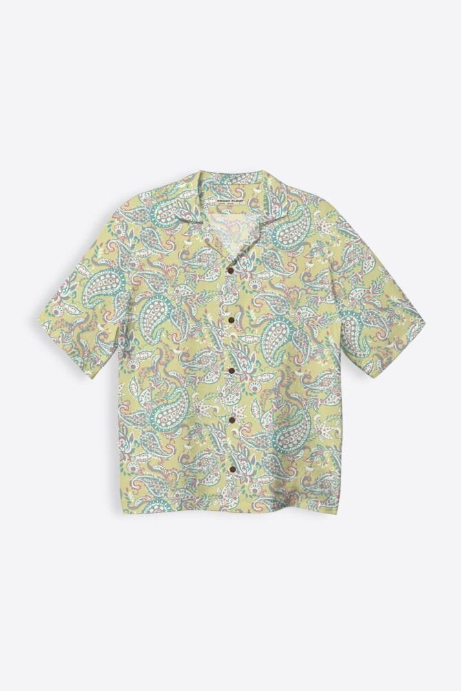 Paisley Print Men's Shirt - Image 2