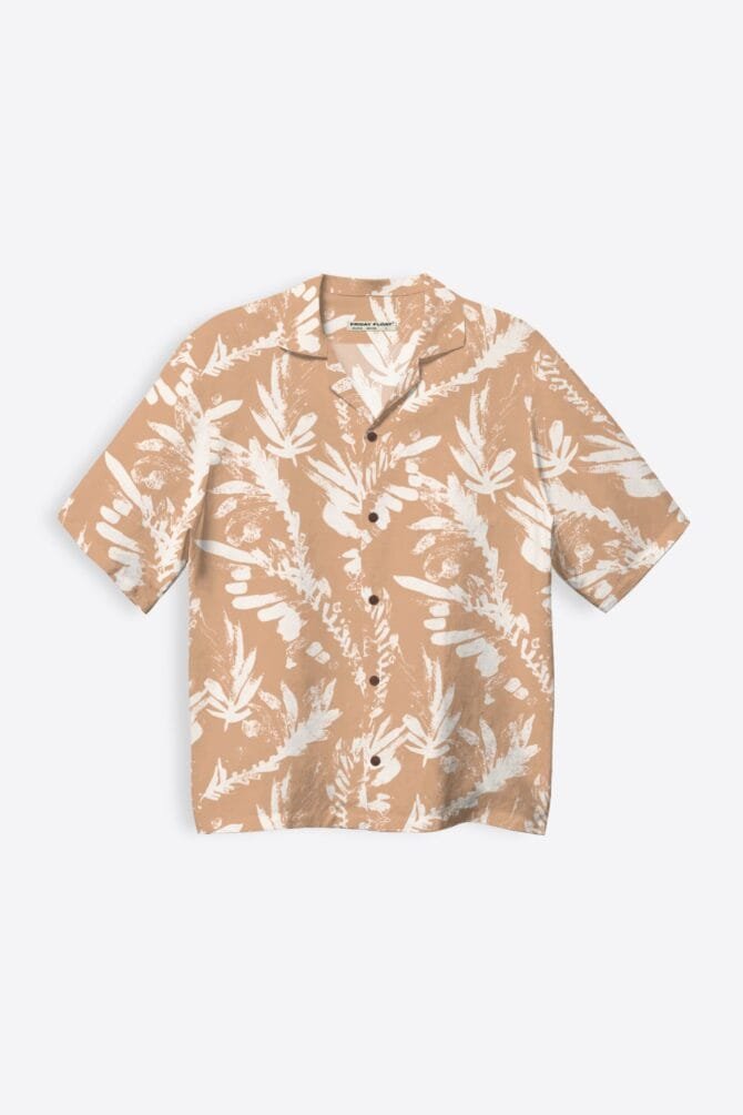 Men's Foliage Print Shirt