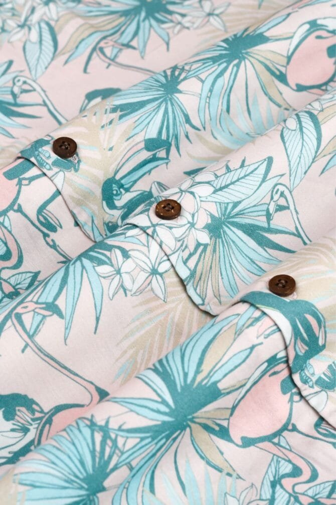 Flamingo Print Shirt for Men - Image 4