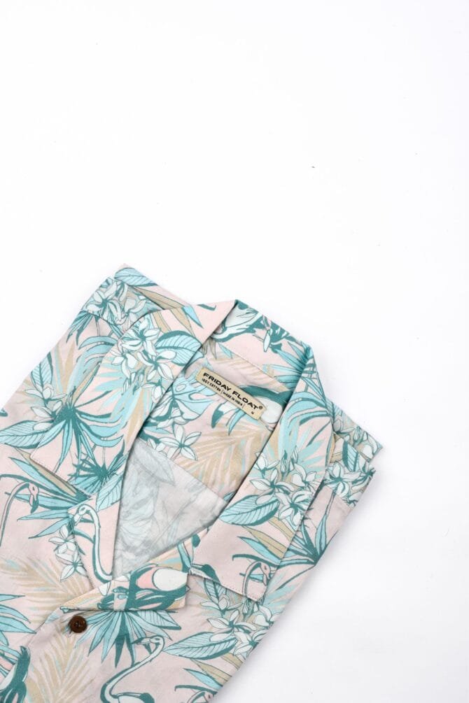 Flamingo Print Shirt for Men - Image 3