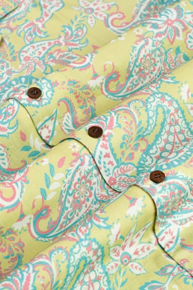 Paisley Print Men's Shirt - Image 4
