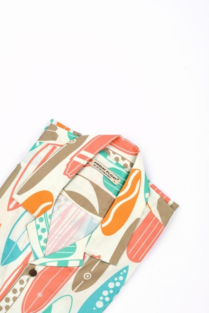Surf Day Printed Beach Shirt for Men - Image 2