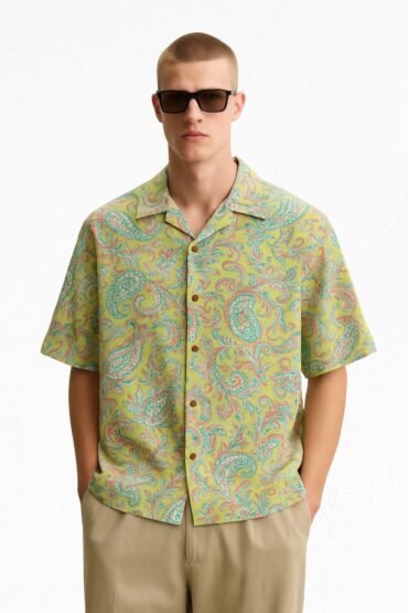 Paisley Print Men's Shirt