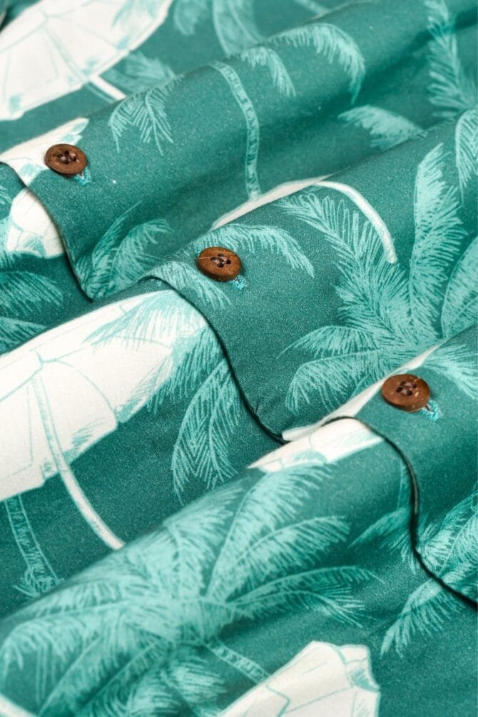Tropical Print Men's Shirt - Image 3