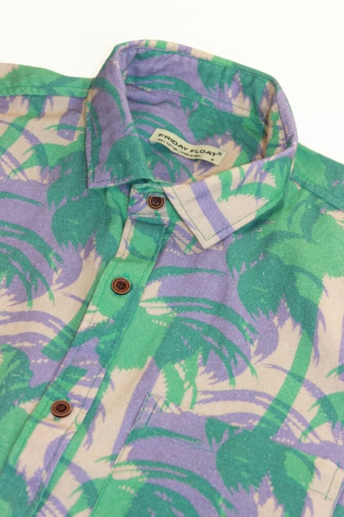 Palm Tree Printed Shirt for Men - Image 5