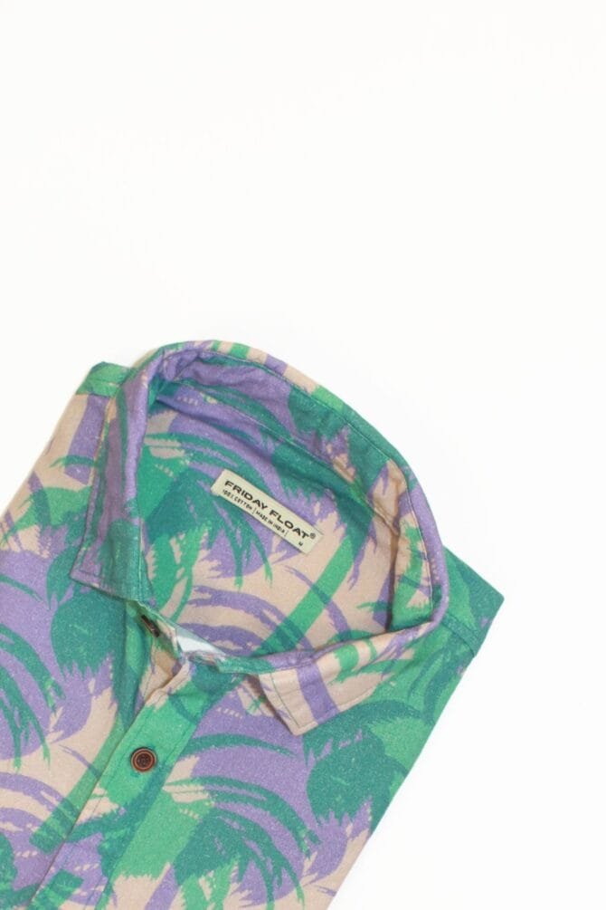 Palm Tree Printed Shirt for Men - Image 2