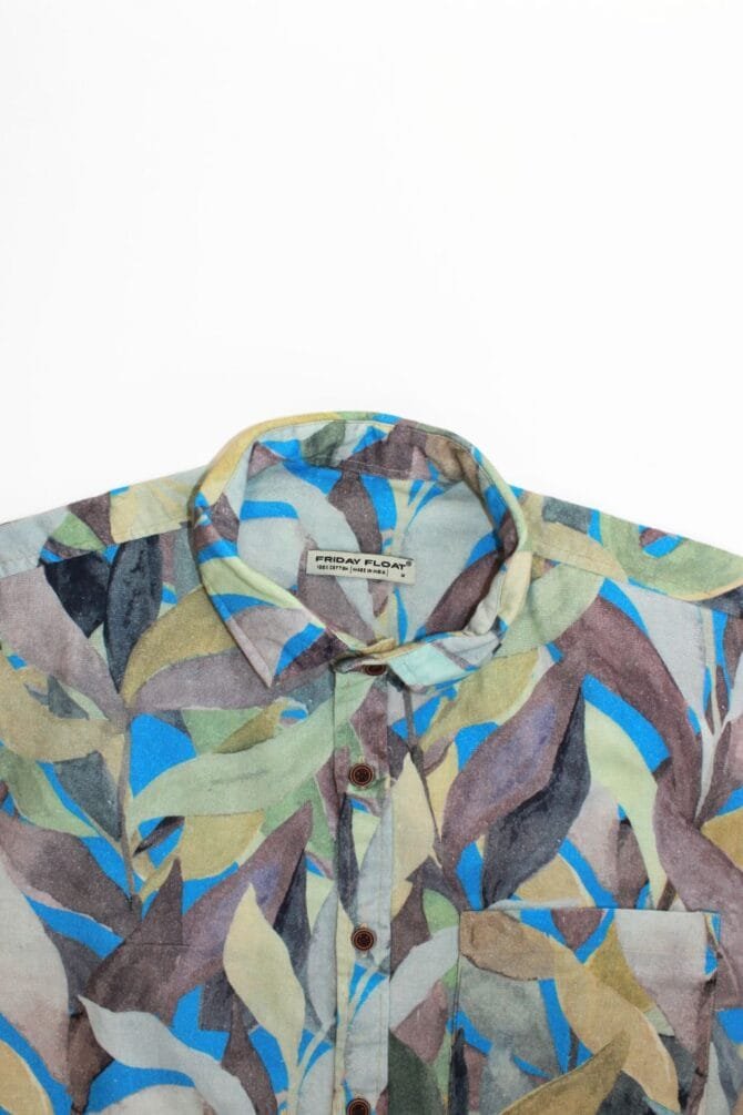 Foilage Print Printed Shirt for Men - Image 2