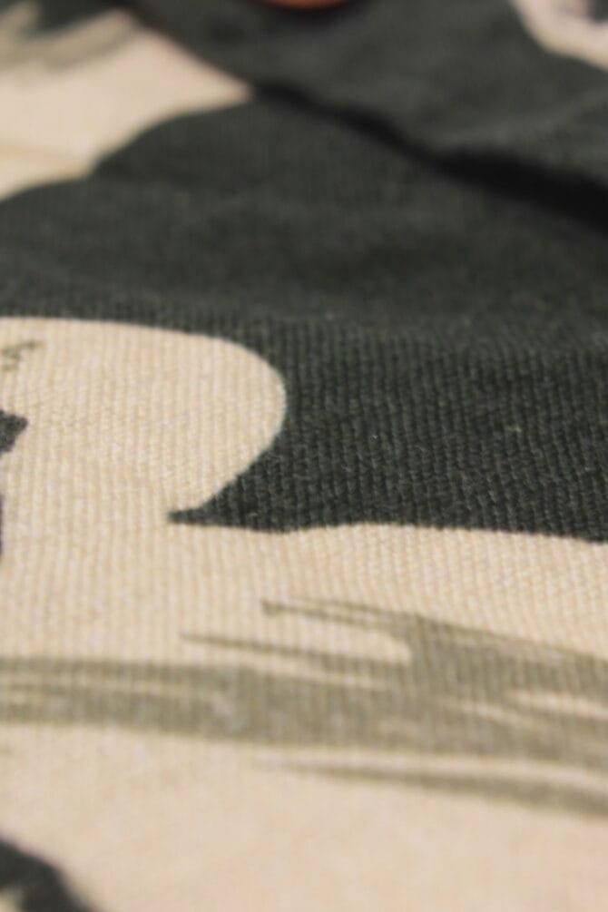 Dark Green Cotton Linen Beach Shirt - Image 5