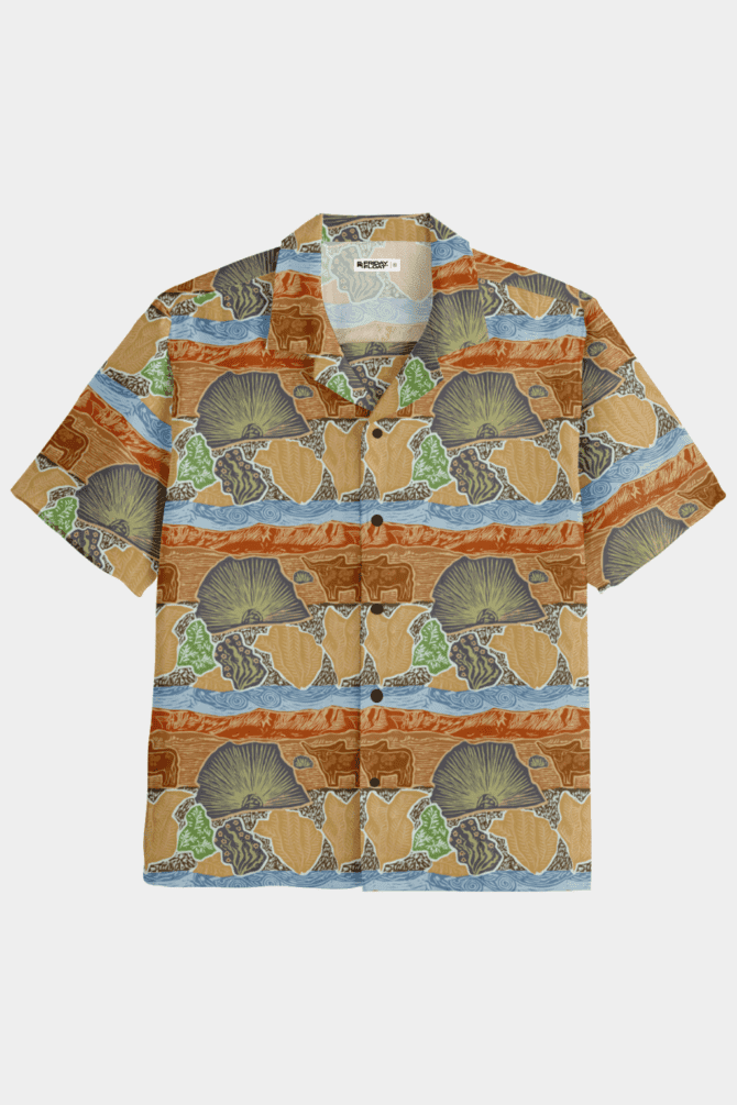 Cuban Print Shirt for Men - Image 2