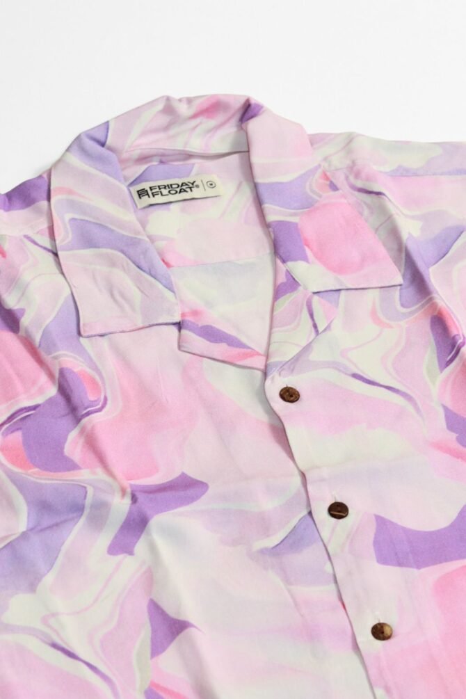 Marble Texture Shirt for Men - Image 2